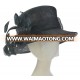 ABPF Black Derby Wedding Sinamay Church Top Summer Sun Hats Bowler