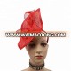 ABPF Racing Red Teardrop Sinamay Fascinator Hats