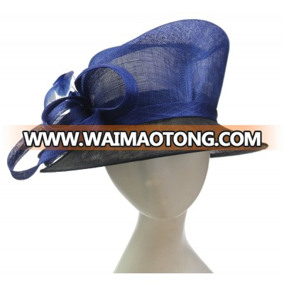 ABPF Vintage Sinamay Summer Sun Wedding Church Hats Bowler